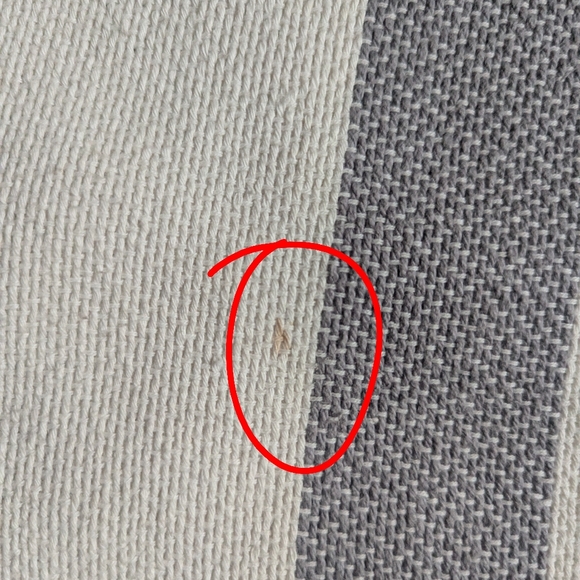 Imani Collective Woven Cotton Throw Blanket Slate/White/Beige Stripes - Picture 13 of 15